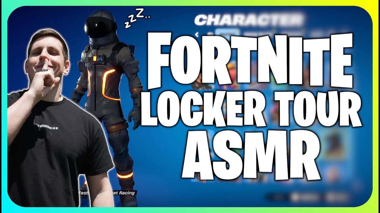 (ASMR) Расслабляющий тур Fortnite Locker Tour от OG в 2024 году!