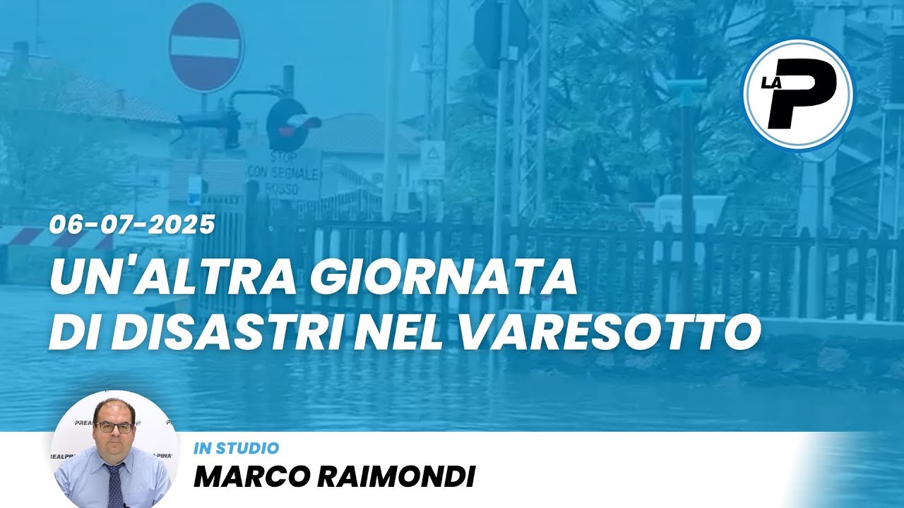TGPrealpina | Un'altra giornata di disastri nel Varesotto