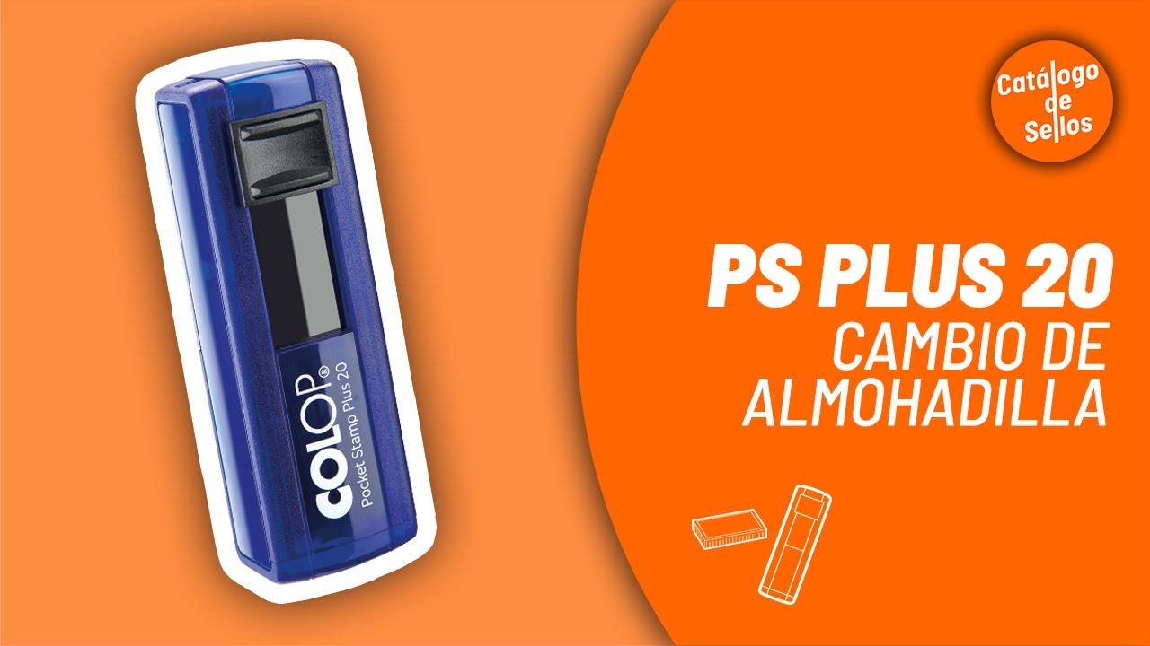 Colop Pocket Stamp Plus 20 / E/PSP20 / Cambio de Almohadilla