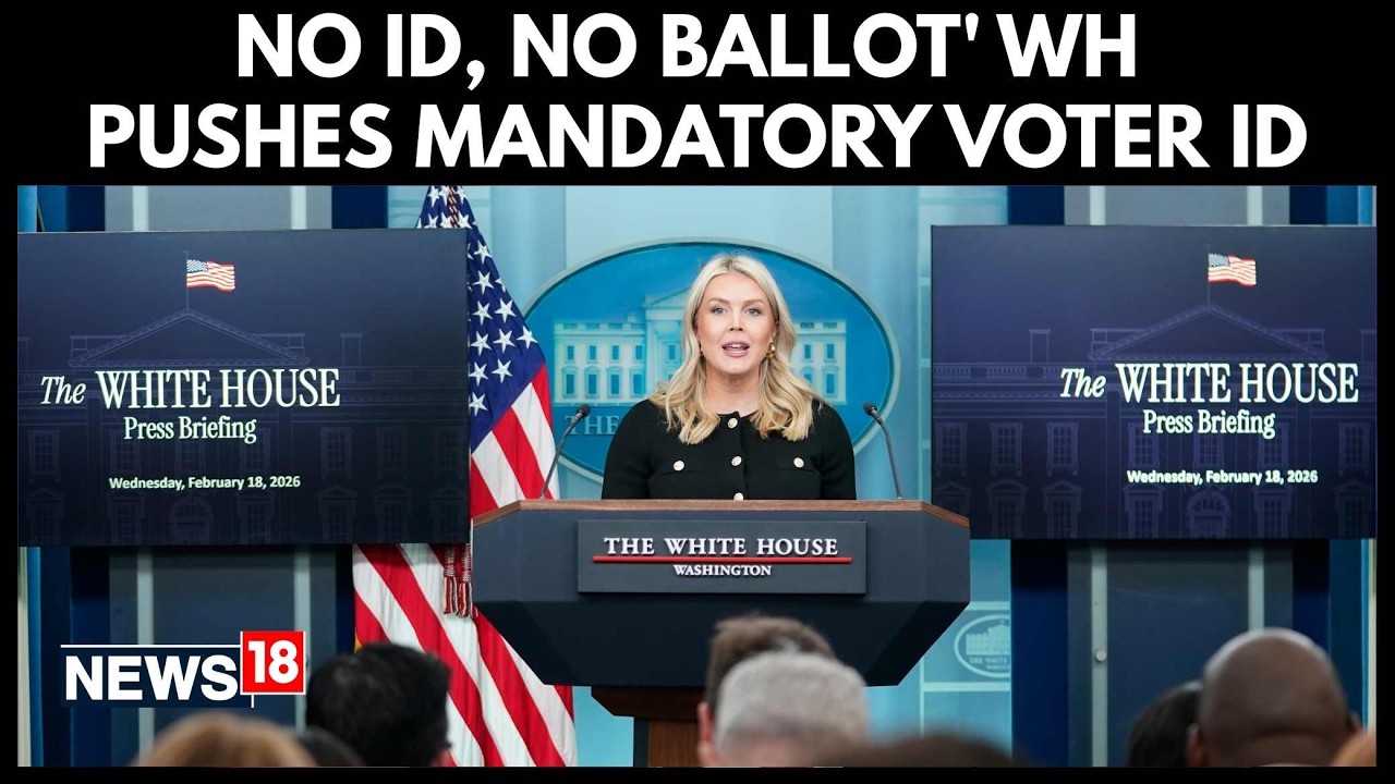 You Need ID for Alcohol, So Why Not to Vote?, Karoline Leavitt Backs Voter ID | Trump | N18G