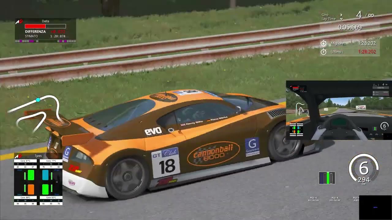 Cupra GT mod by Assettoland at Lime Rock Mountain