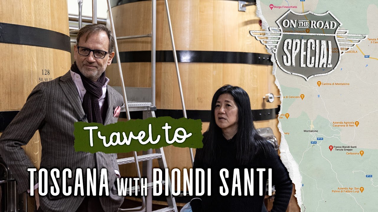 Travel Italy: Visiting Biondi Santi Winery, Tuscany (On the Road w/ Stevie Kim) TEASER!