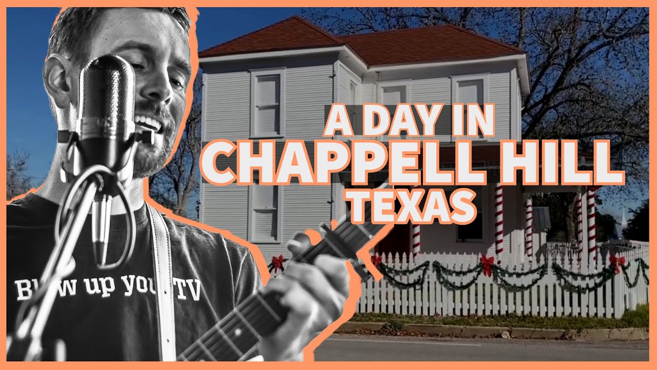 A tour of Chappell Hill, Texas (Vlogging Texas Towns)