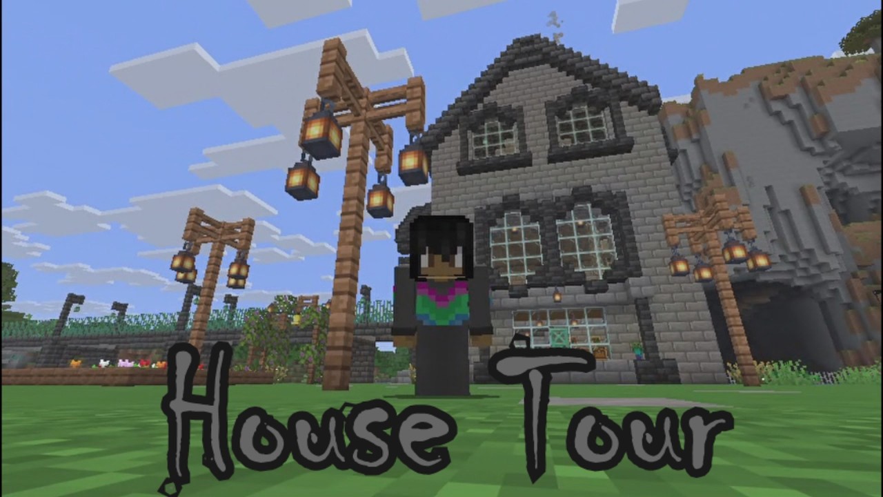 Rox Plays Minecraft | House Tour