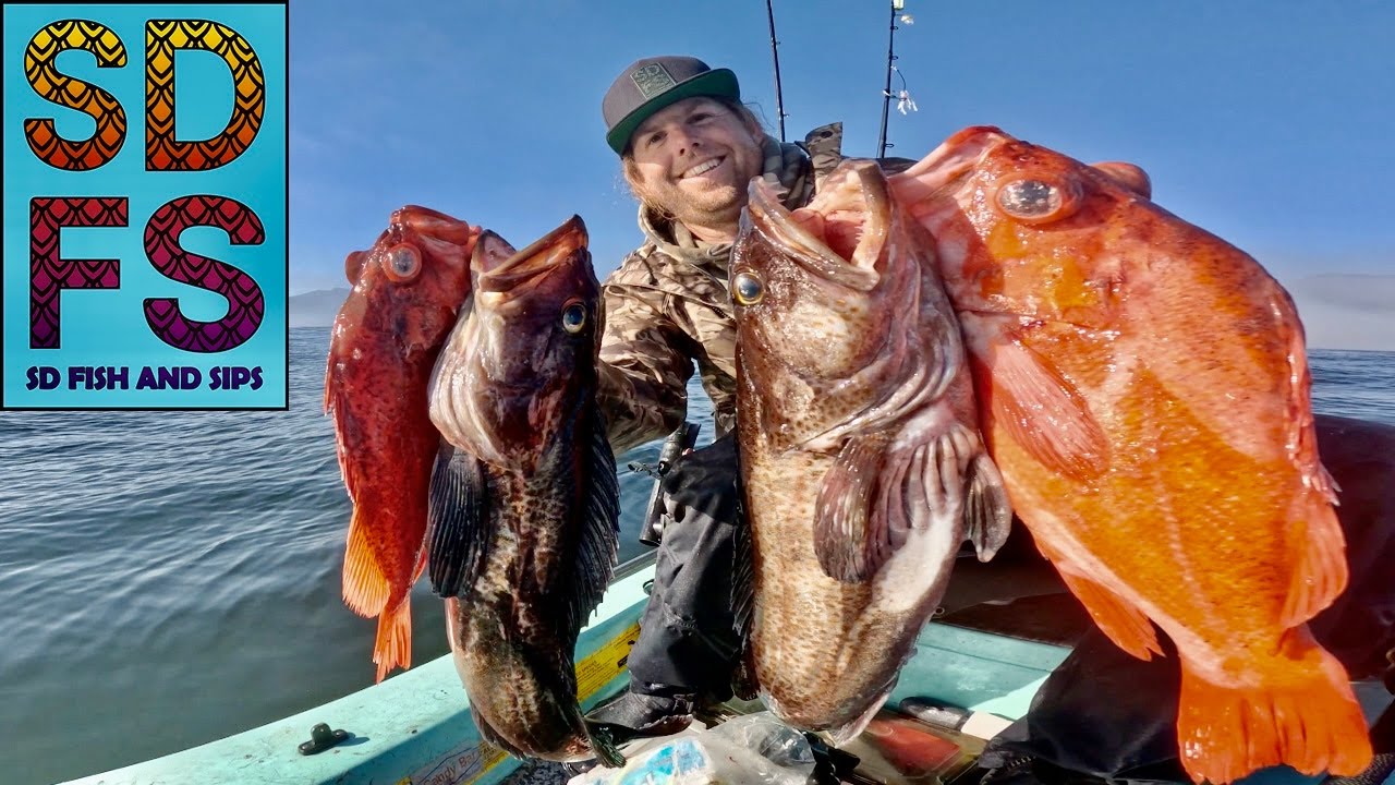 Fishing Shelter Cove Lingcod & Rockfish | Northern California Solo Skiff  Humbolt Lost Coast SDFS
