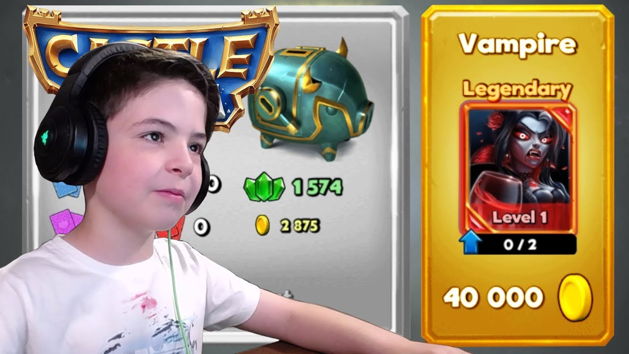 VAMPIRE LEGENDARY IN SHOP - Castle Crush