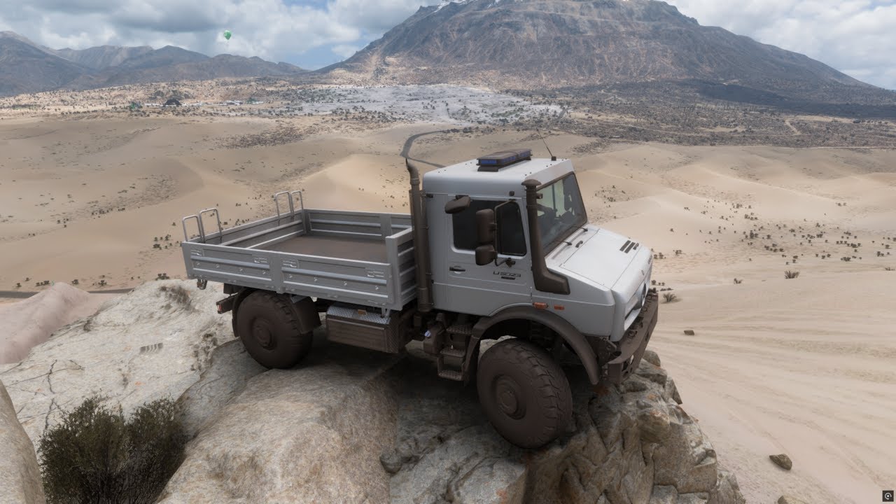 Forza Horizon 5 MERCEDES BENZ UNIMOG U5023 2014 Keyboard Gameplay .