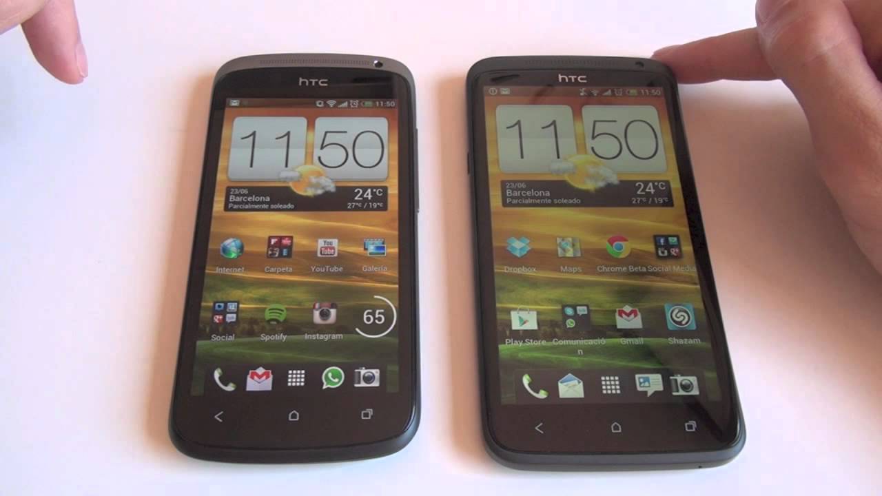 Videocomparativa HTC One X vs HTC One S [HD]