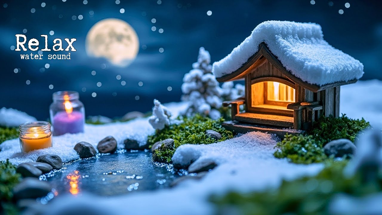 Relaxing Deep Sleep Ambience 🌙 Insomnia Relief Stress Healing Sounds for Peaceful Night