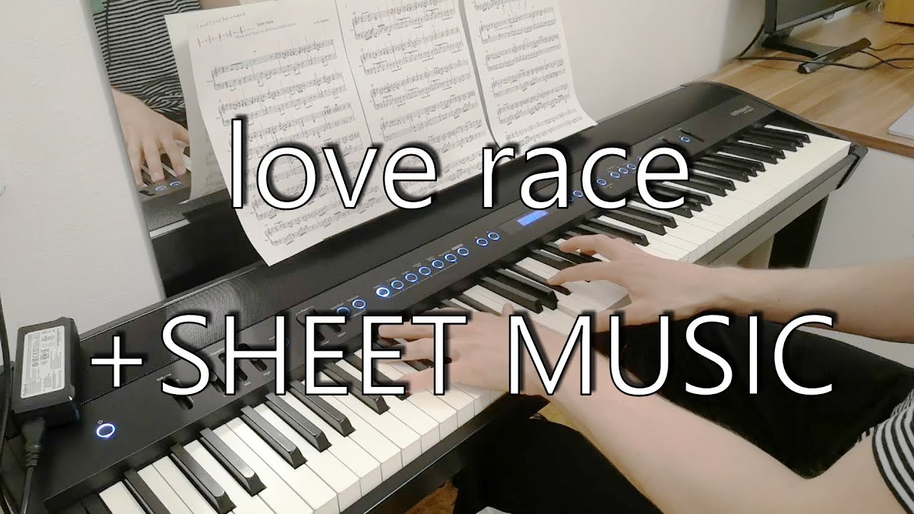 love race - Machine Gun Kelly (feat. Kellin Quinn) Piano (FREE Sheet music)