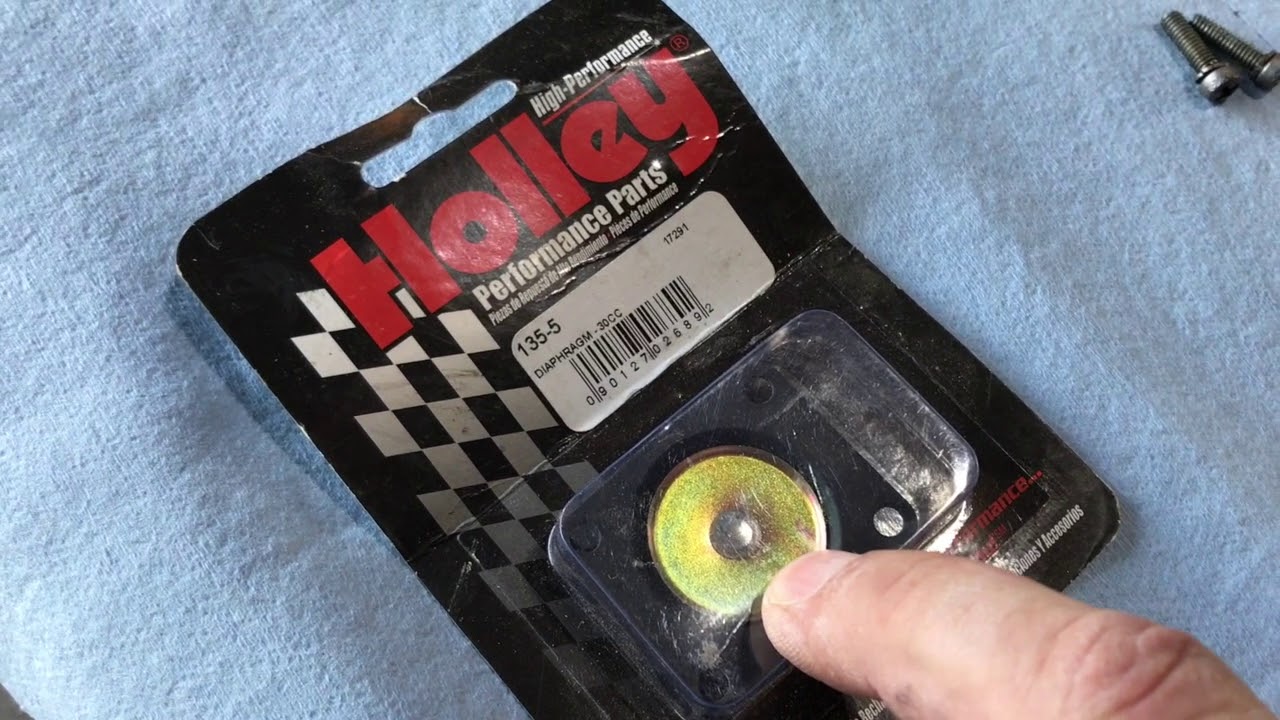Как отремонтировать ускорительный насос Holley