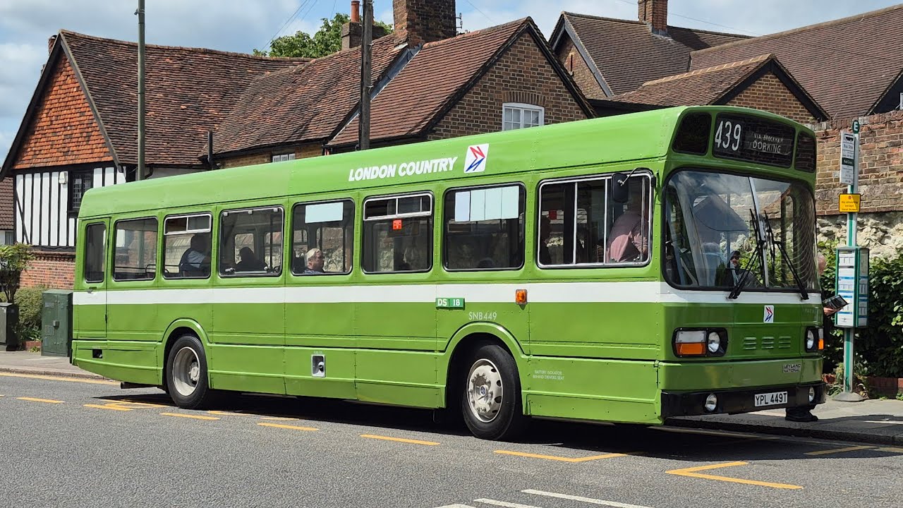 Ride on preserved London Country Leyland National | SNB449 (YPL 449T) | Dorking running day 2025