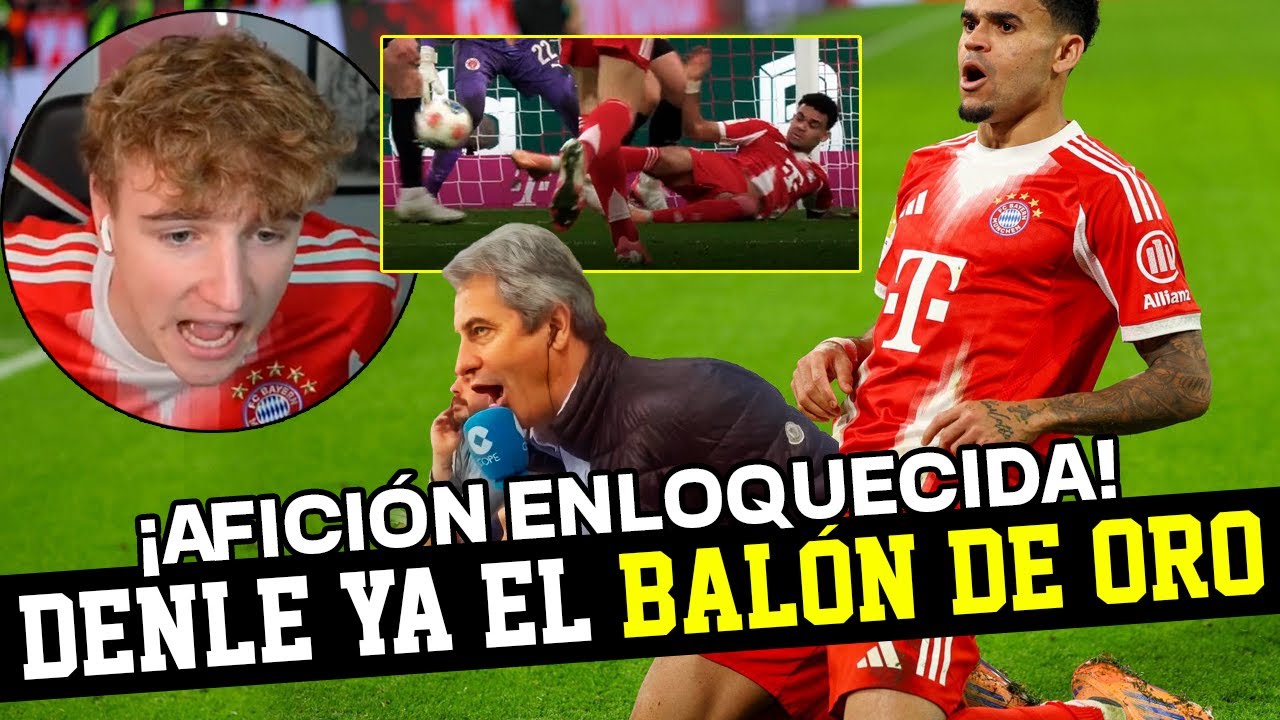 ¡Luis Díaz SALVÓ al Bayern en el 93! Asistencia MÁGICA y gol agónico