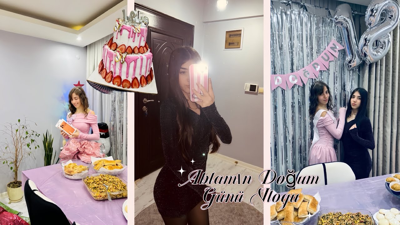 Ablamın Doğum Günü Vlogu|Helincaliskan0