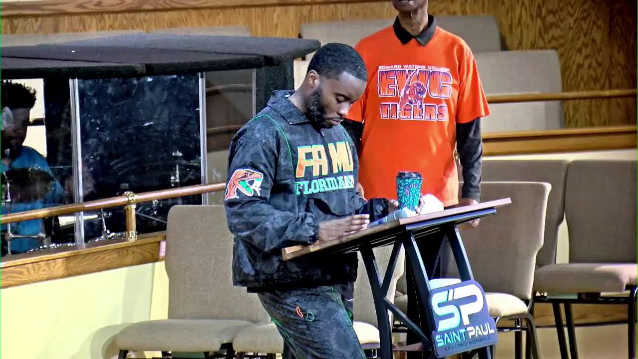 Saint Paul Morning Worship LIVE Join us and mention 3 friends in the comments.