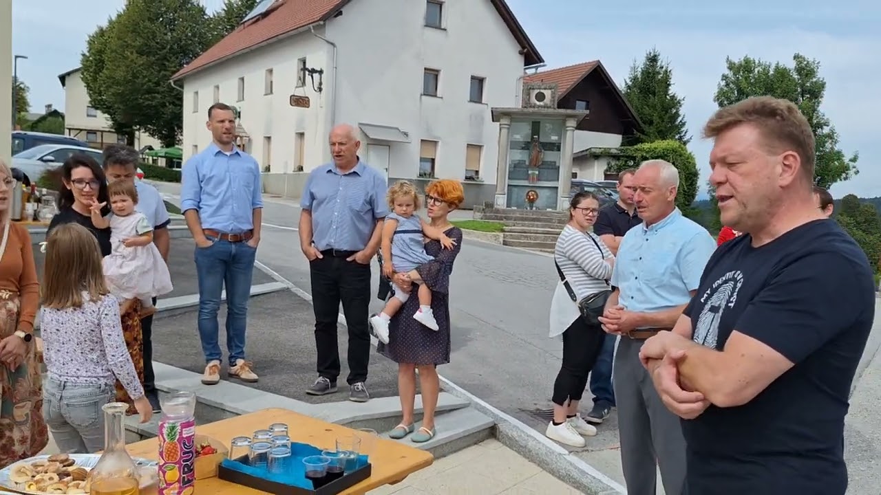 Slovesna sveta maša Jernej Marenk, Rovte 7. 9. 2025 9m Češčena si Marija in molitev ob 12 uri