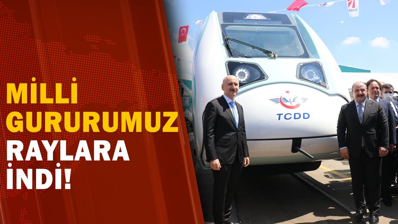 Türkiye'nin İlk Yerli ve Milli Elektrikli Treni Raylarda! / A Haber | A Haber