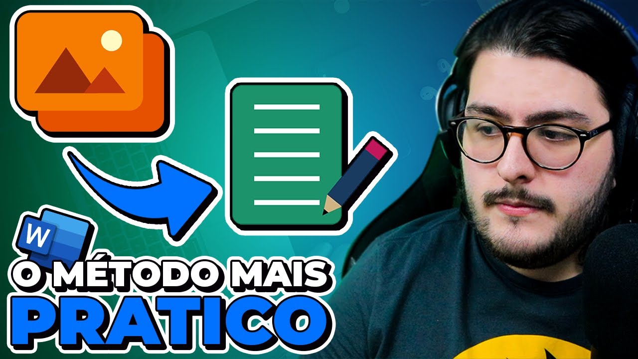 COMO CONVERTER IMAGEM EM TEXTO EDITAVEL ATRAV&Eacute;S DO WORD
