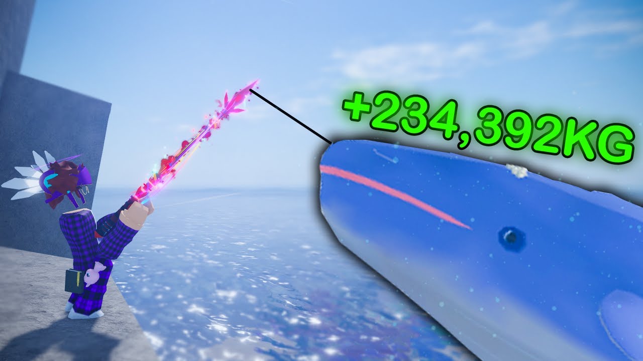 Who Can Catch The BIGGEST FISH In Roblox Fisch?!