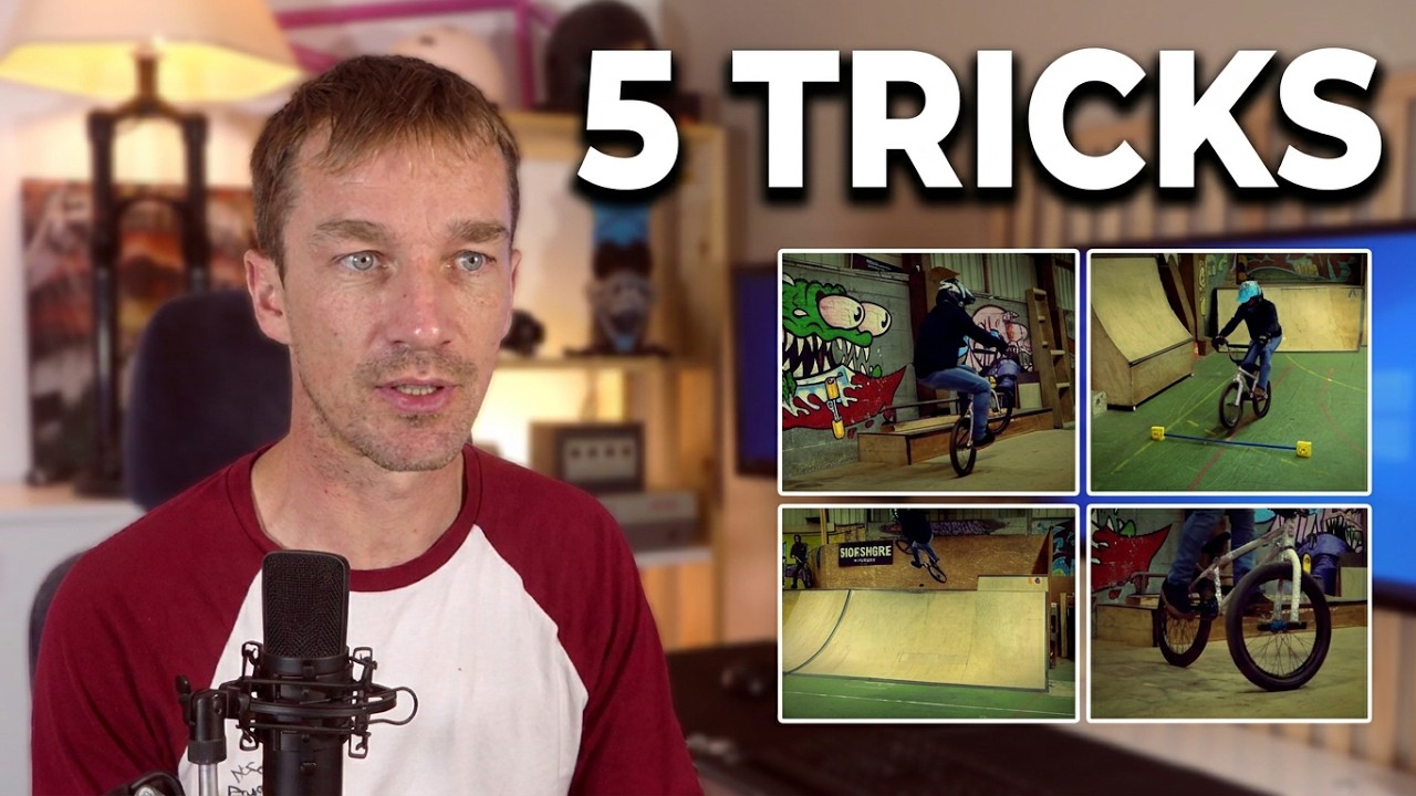 5 tricks pour débuter le bmx!