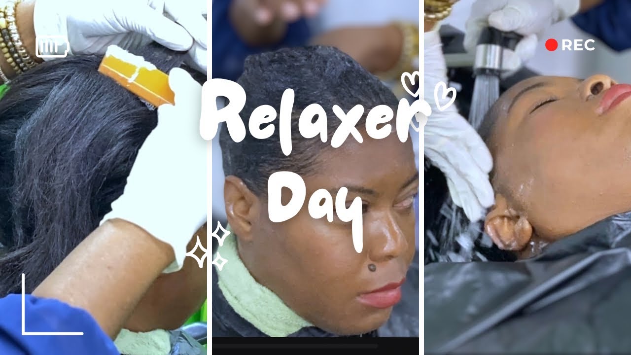 Start relaxing fine hair this way