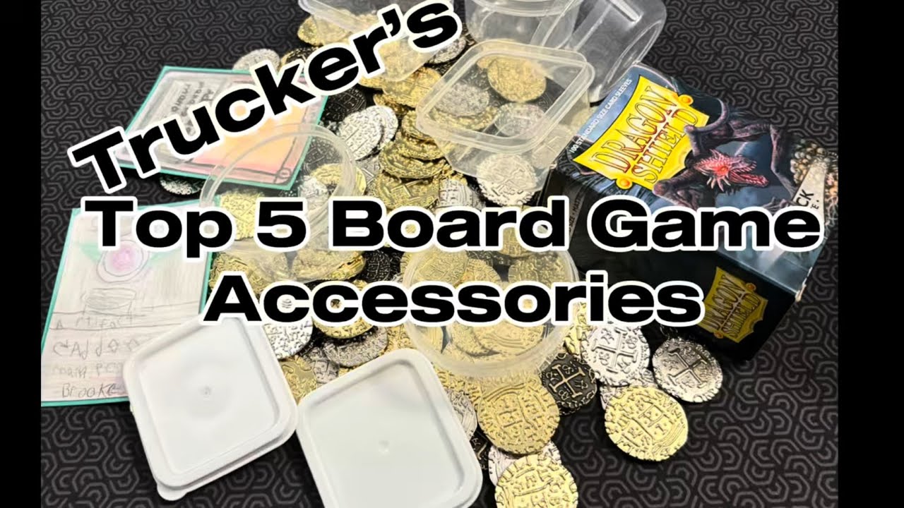 Top 5 board game accessories