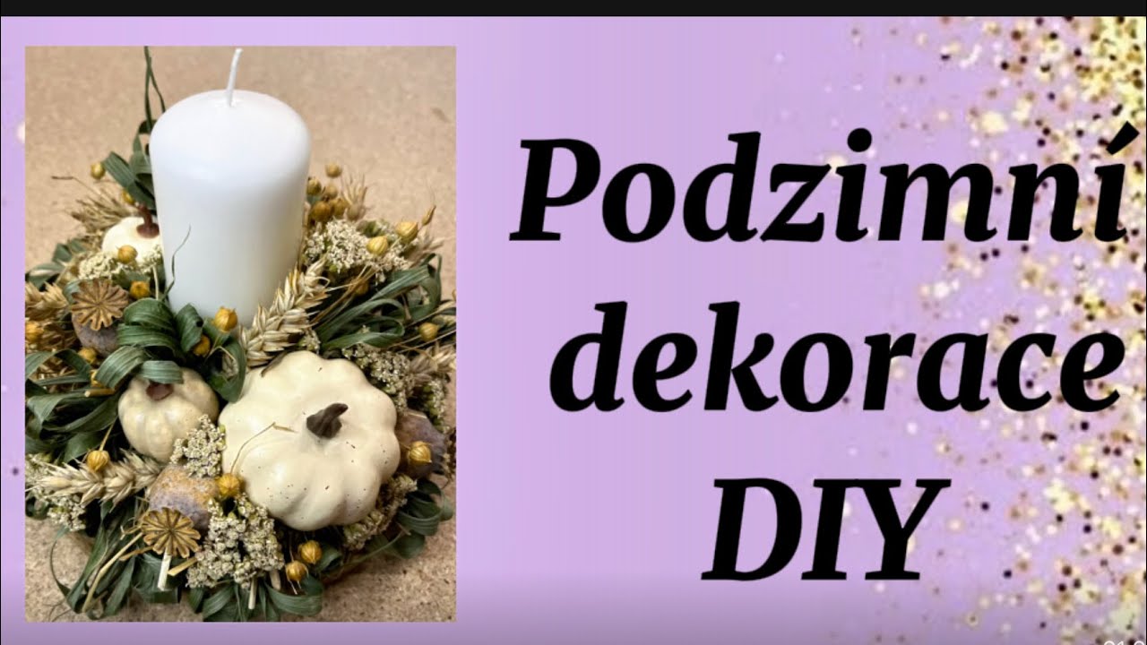 Podzimní dekorace 