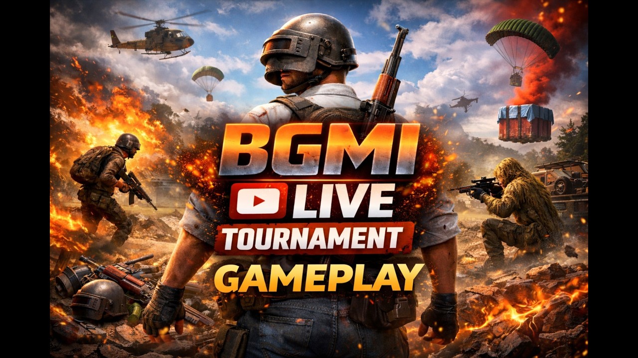 🔴 BGMI LIVE TOURNAMENT TODAY 🔥 Full Action Gameplay | Custom Room | Hindi 01