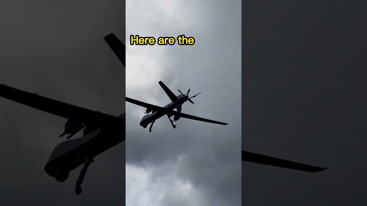 Top 5 Most Powerful Military Drones in the World 2025 | Ultimate Drone Technology Revealed!