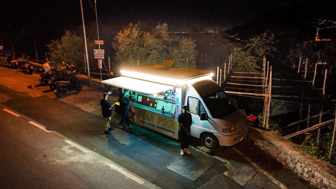 COMIDA DE RUA DA ITÁLIA!