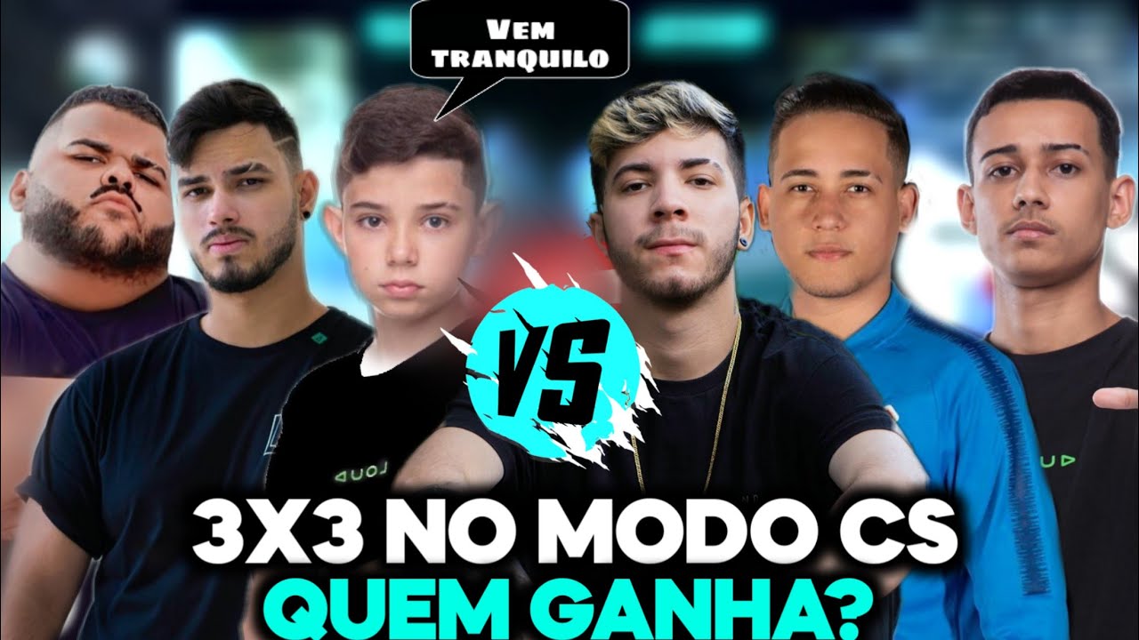 3X3 INSANO! LZINN, LEVEL UP E BAK VS. THURZIN, JORDAN E LEEBOY