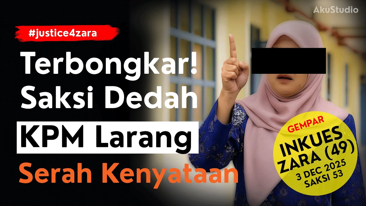 🔥 ANGKARA KPM? SAKSI DEDAH SEKOLAH DILARANG SERAH KENYATAAN PELAJAR