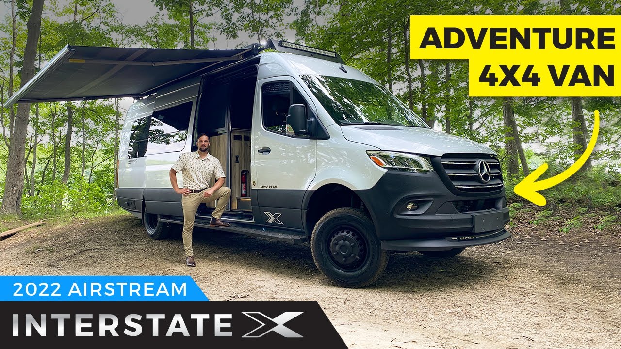 4WD CLASS B CAMPER VAN | 2022 Interstate 24X Walk Through 4x4 Off Road Overland