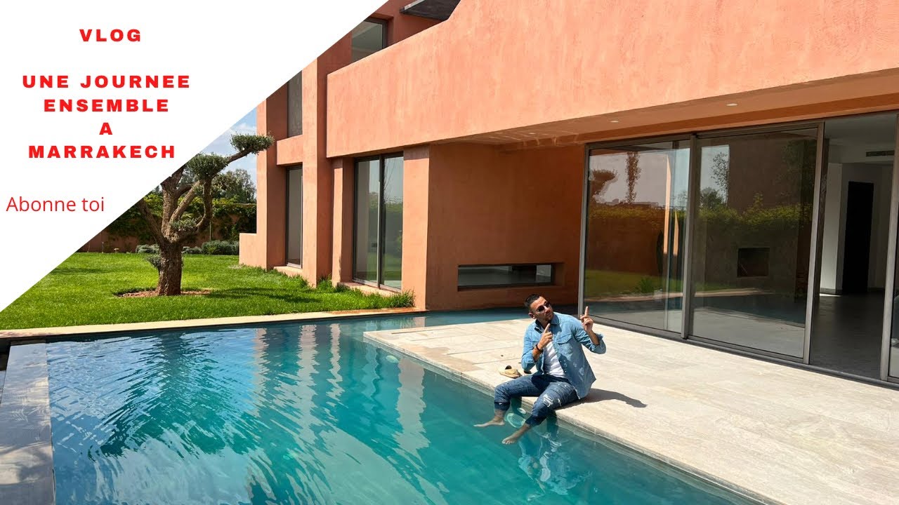 ON PASSE LA JOURNÉE ENSEMBLE ! NOUVEAU PROGRAMME DE VILLAS À LA VENTE #marrakech #vlog