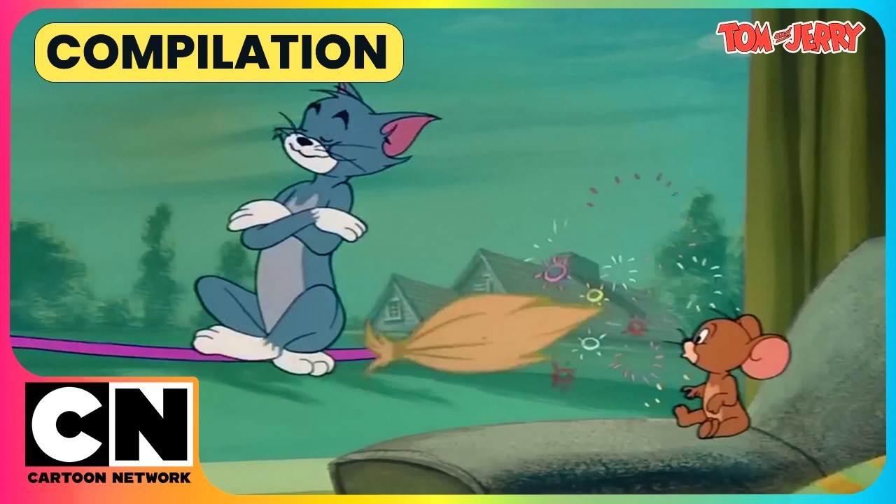 Who Adopted This Trouble-Maker Cat?!🤯| Tom & Jerry🤩| Cat & The Mouse Cartoon✨| @cnindia​