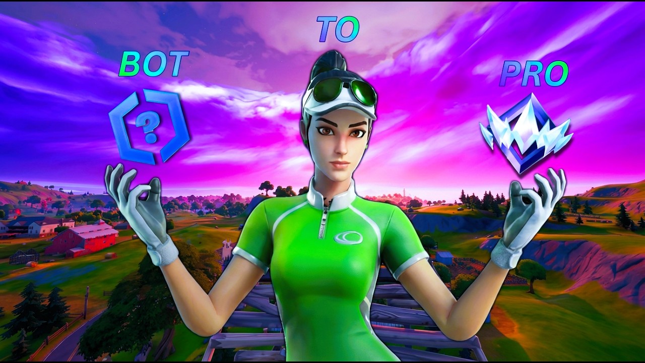 Can a Fortnite Bot go from Bronze to Unreal  is it possible ???  ( EP : 1 ) #fortnite #gaming