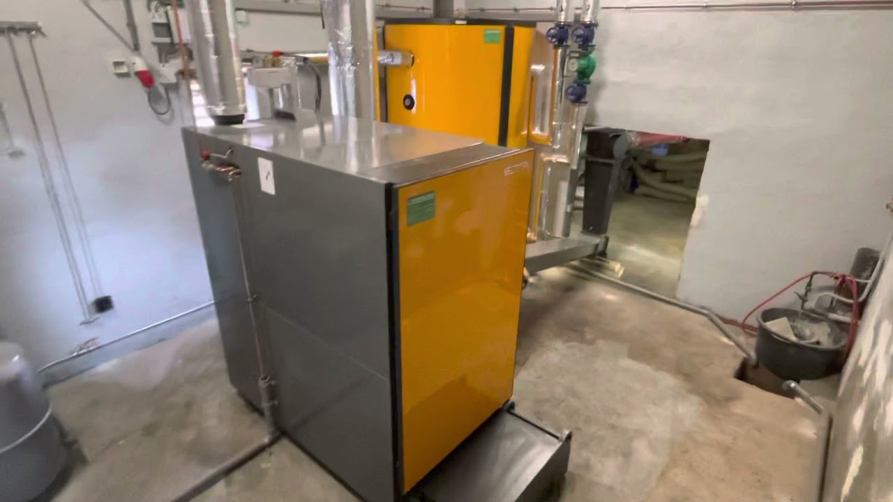 ETA 130kW ehack houtsnipperketel voor timmerfabriek