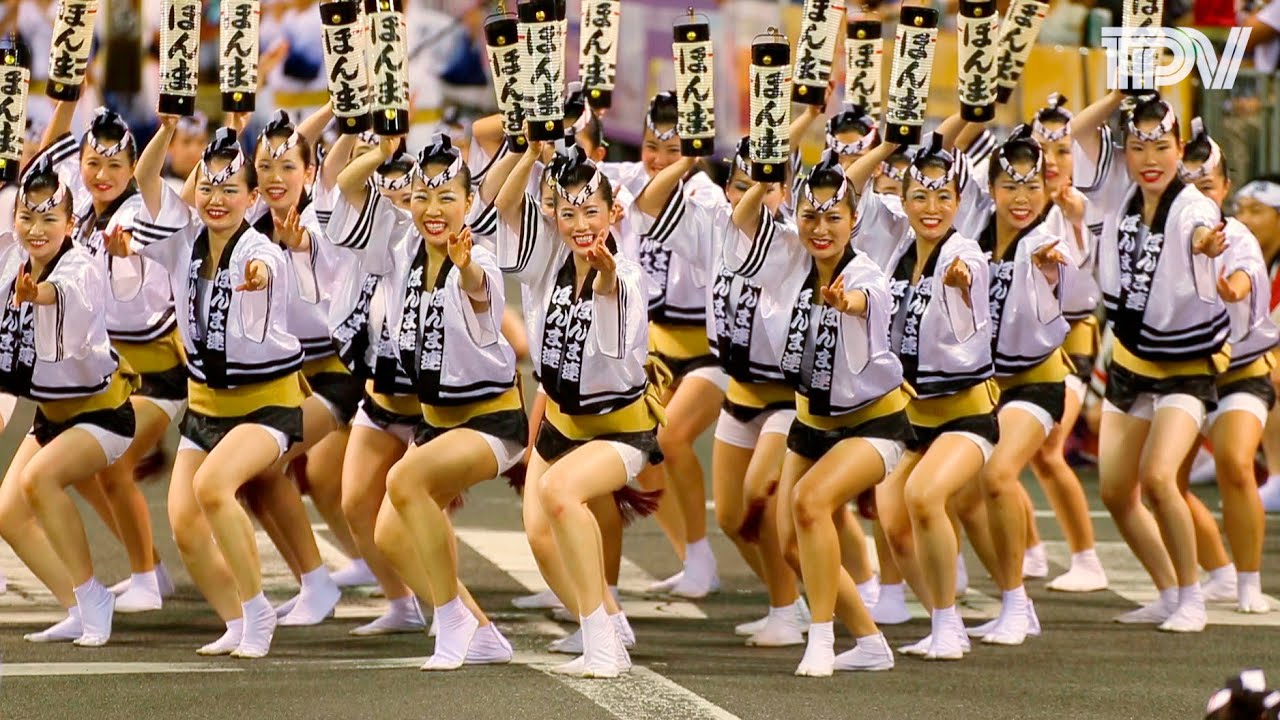 美しく爽やかに ほんま連の阿波踊り The Unity and the Harmony of 