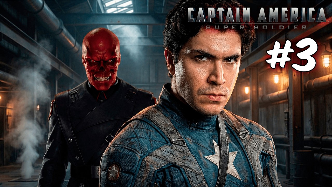ELE APARECEU!! - CAPTAIN AMERICA SUPER SOLDIER PS2