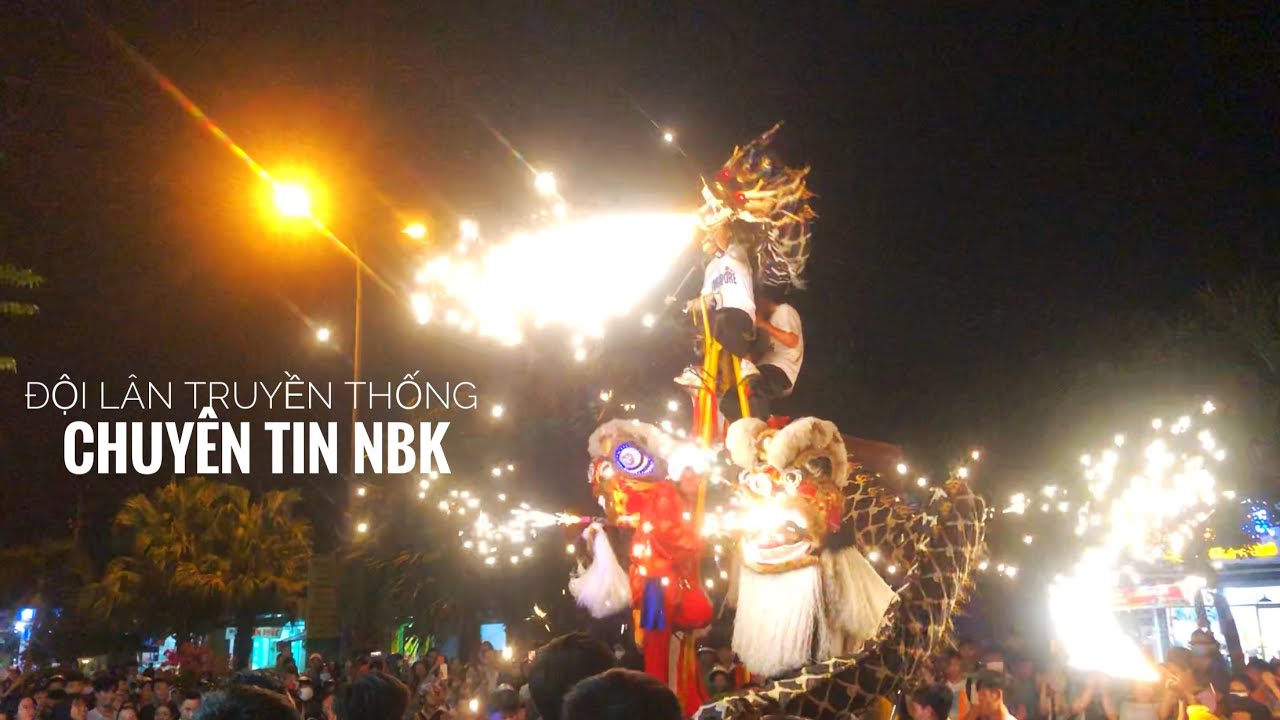 Múa lân Tam Kỳ - Đội lân truyền thống Chuyên Tin Nguyễn Bỉnh Khiêm