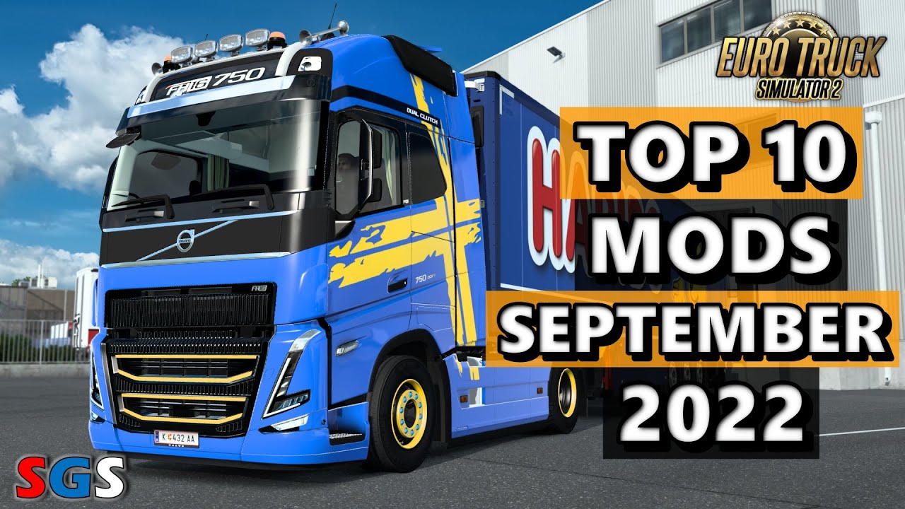 |ETS2 1.45| TOP 10 MODS - SEPTEMBER [2022]