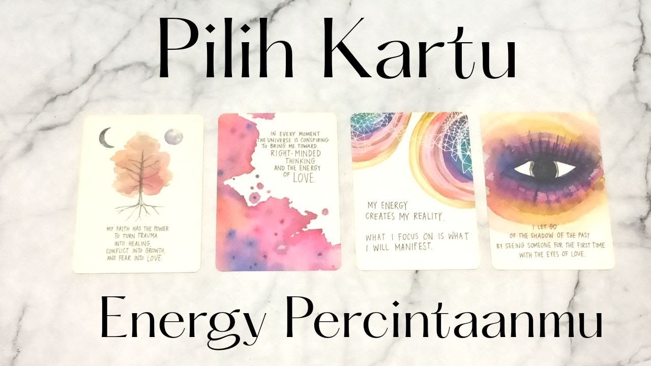 #PilihKartu #Pickacard : Energi Percintaanmu
