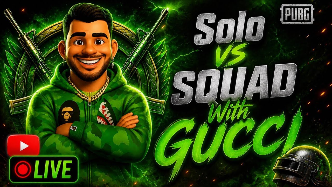 PUBG MOBILE / SOLO VS SQUAD🔥