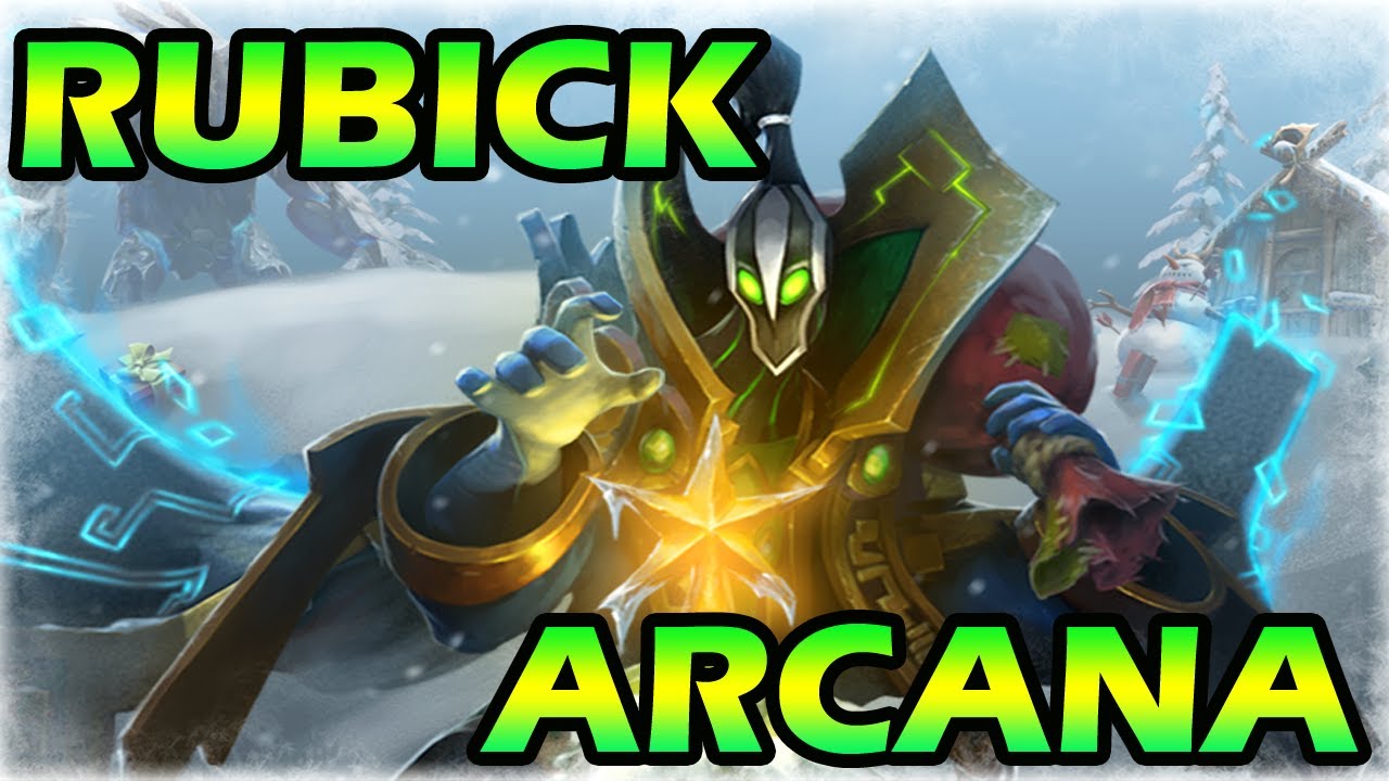 DOTA 2 NEW ARCANA RELEASE :RUBICK ARCANA MAGUS CYPHER