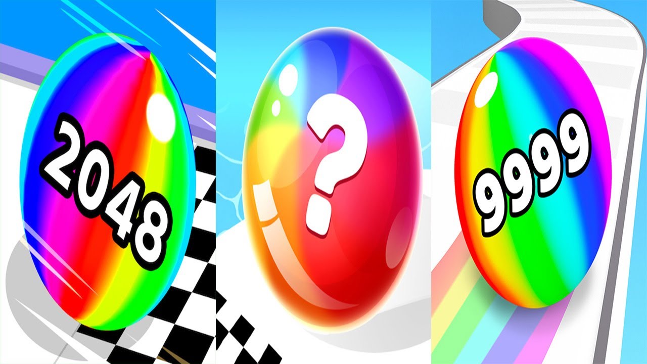 Ball Run 2048 VS Ball Master 2048 VS Numbers Ball Blend Challenge All Levels Gameplay Ep1
