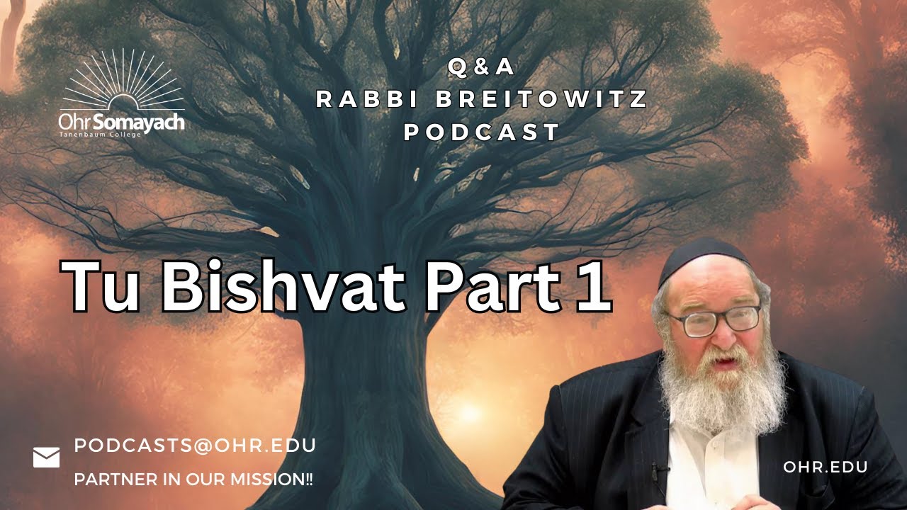 Tu Bishvat Part 1 (HaRav Yitzchak Breitowitz)