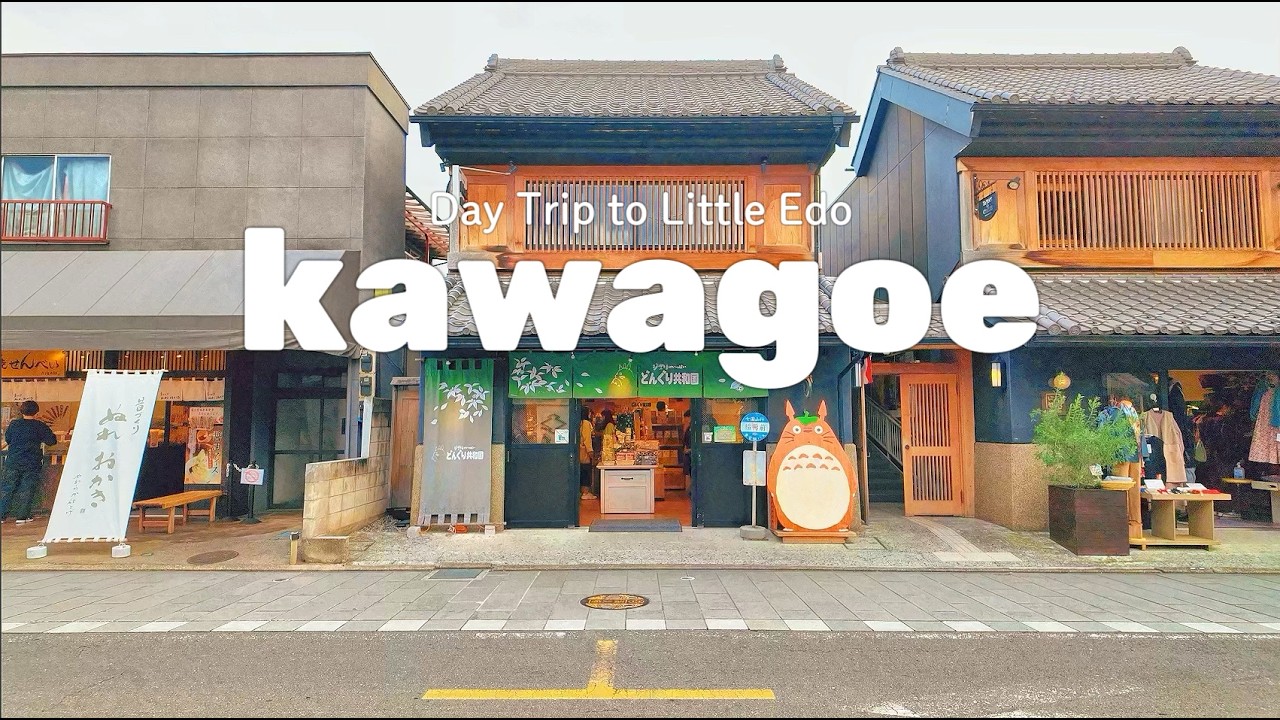 Kawagoe Vlog: Daytrip to Edo Period Streets | Retro Streets & Delicious Eats