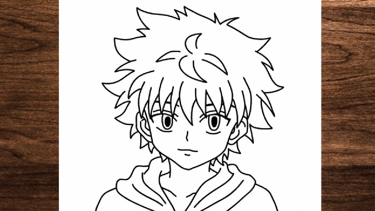Comment dessiner Kirua Zoldyck | Hunter x Hunter