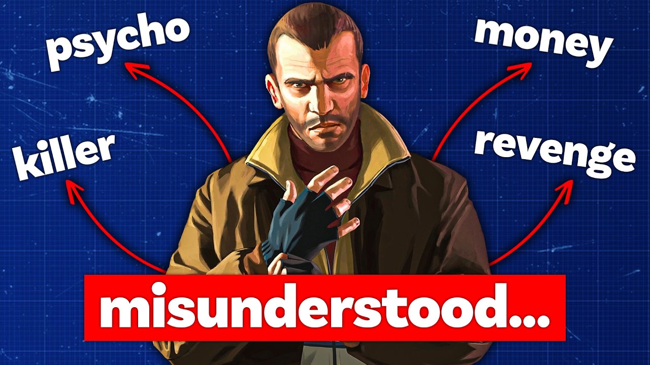 Why Niko Bellic Is The Most Misunderstood Protagonist in GTA…