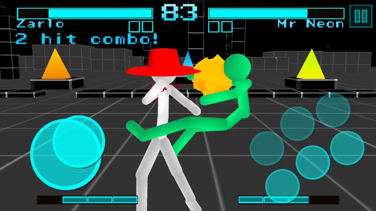 Stickman Fight: Neon Warriors (by Neon Warriors Games) / Android Gameplay HD